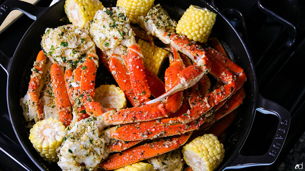 Garlic Butter Crab Legs