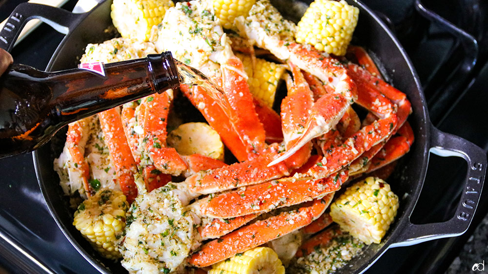 Garlic Butter Crab Legs