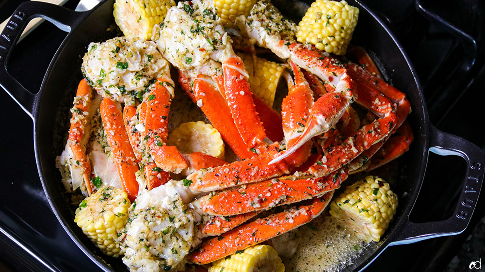 Garlic Butter Crab Legs