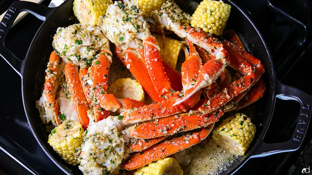 Garlic Butter Crab Legs