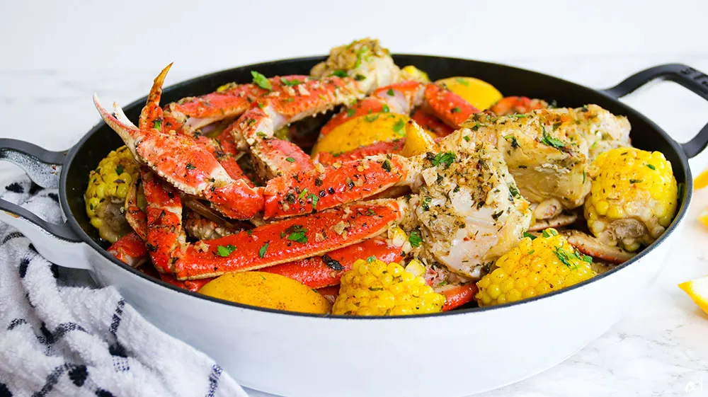 Garlic Butter Crab Legs