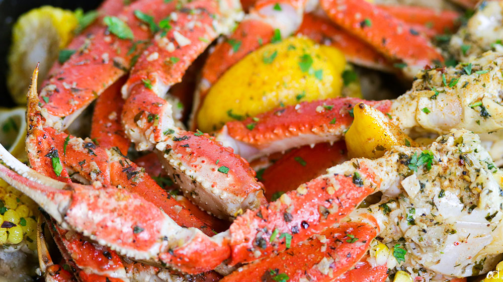 Garlic Butter Crab Legs