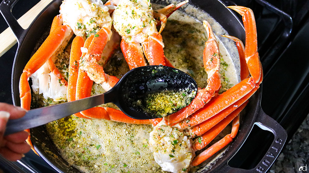 Garlic Butter Crab Legs