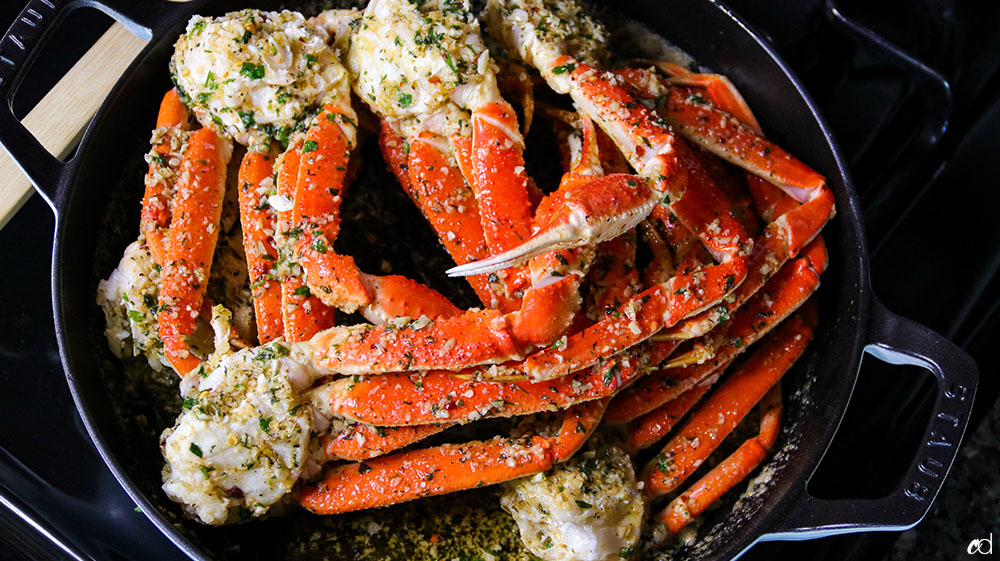 Garlic Butter Crab Legs