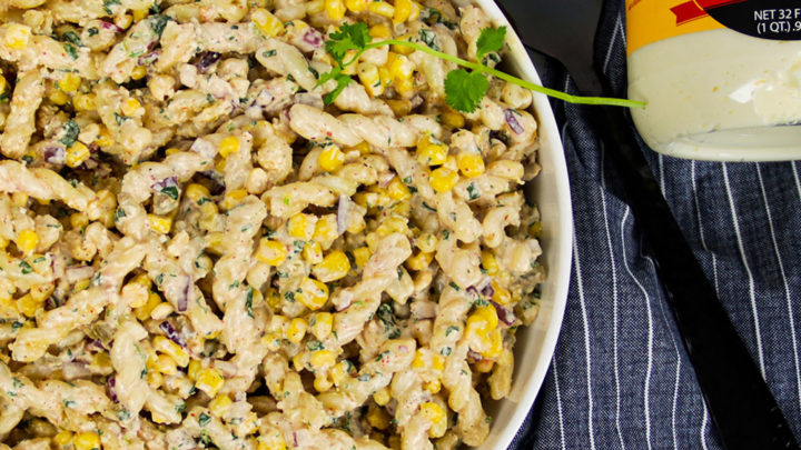 Elote Pasta Salad Dukes Mayo Feat1