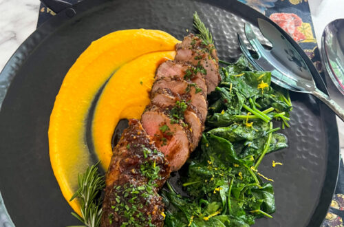 Bourbon Glazed Pork Tenderloin