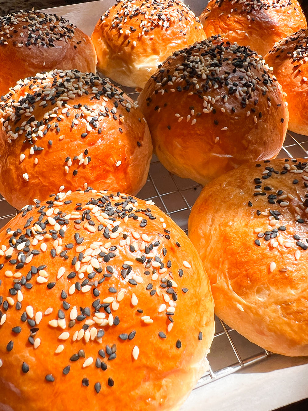 Brioche Hamburger Buns Recipe