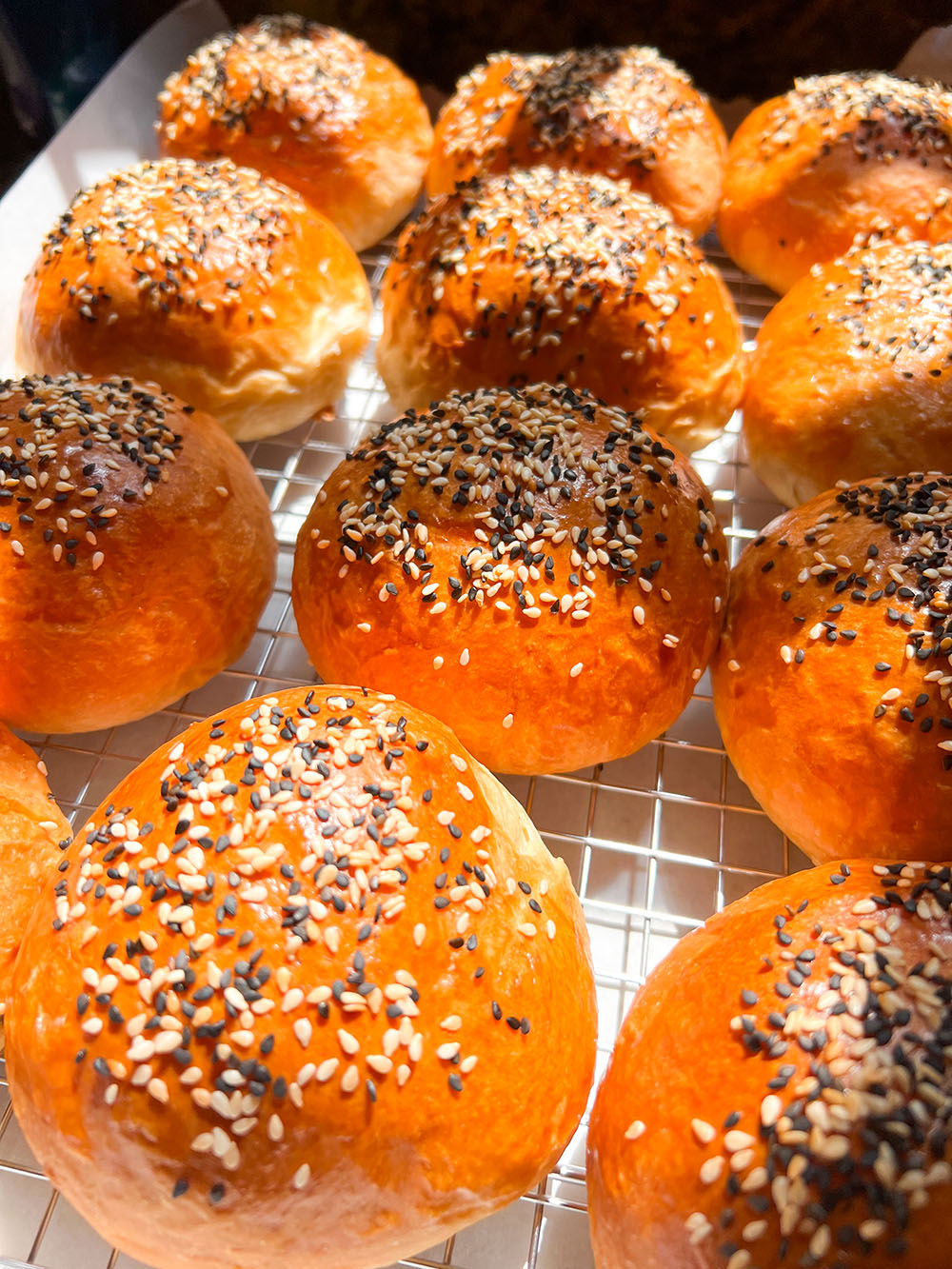 Brown Butter Brioche Buns