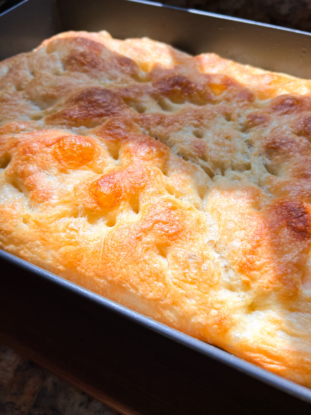3 Hour Focaccia In Pan