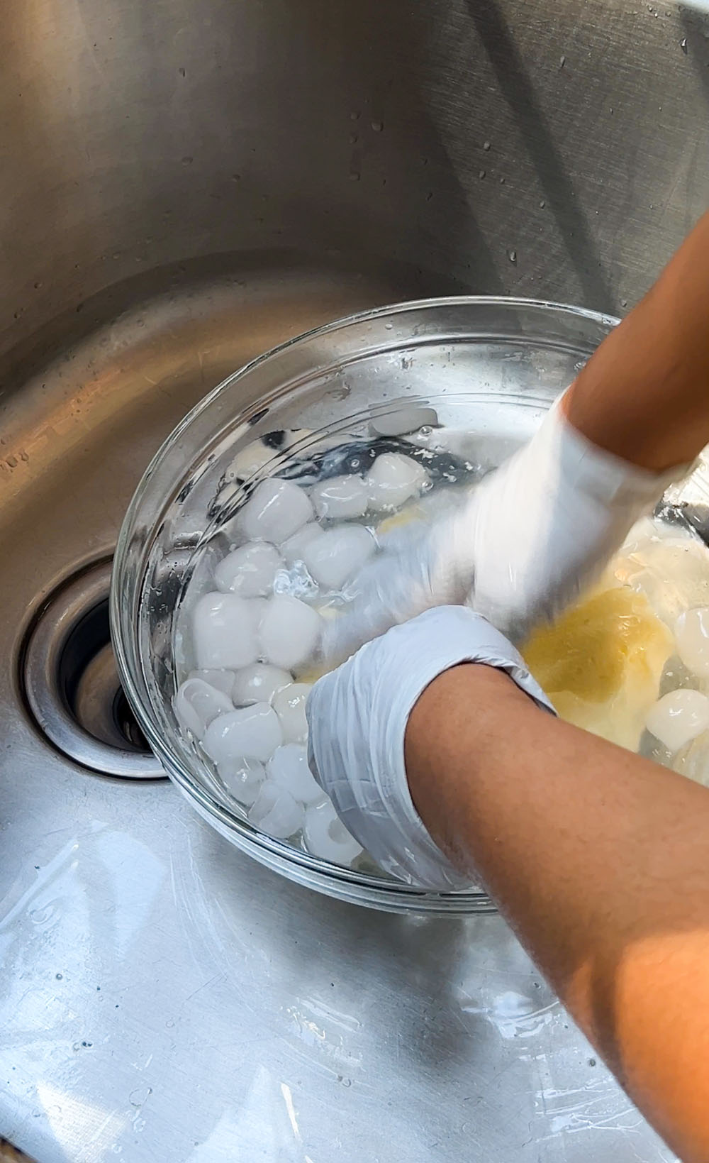 Washing Cultured Butter