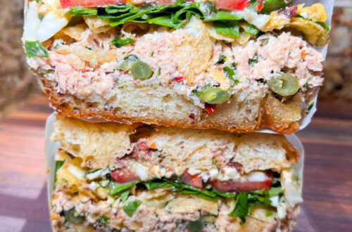 Pan Bagnat On Focaccia